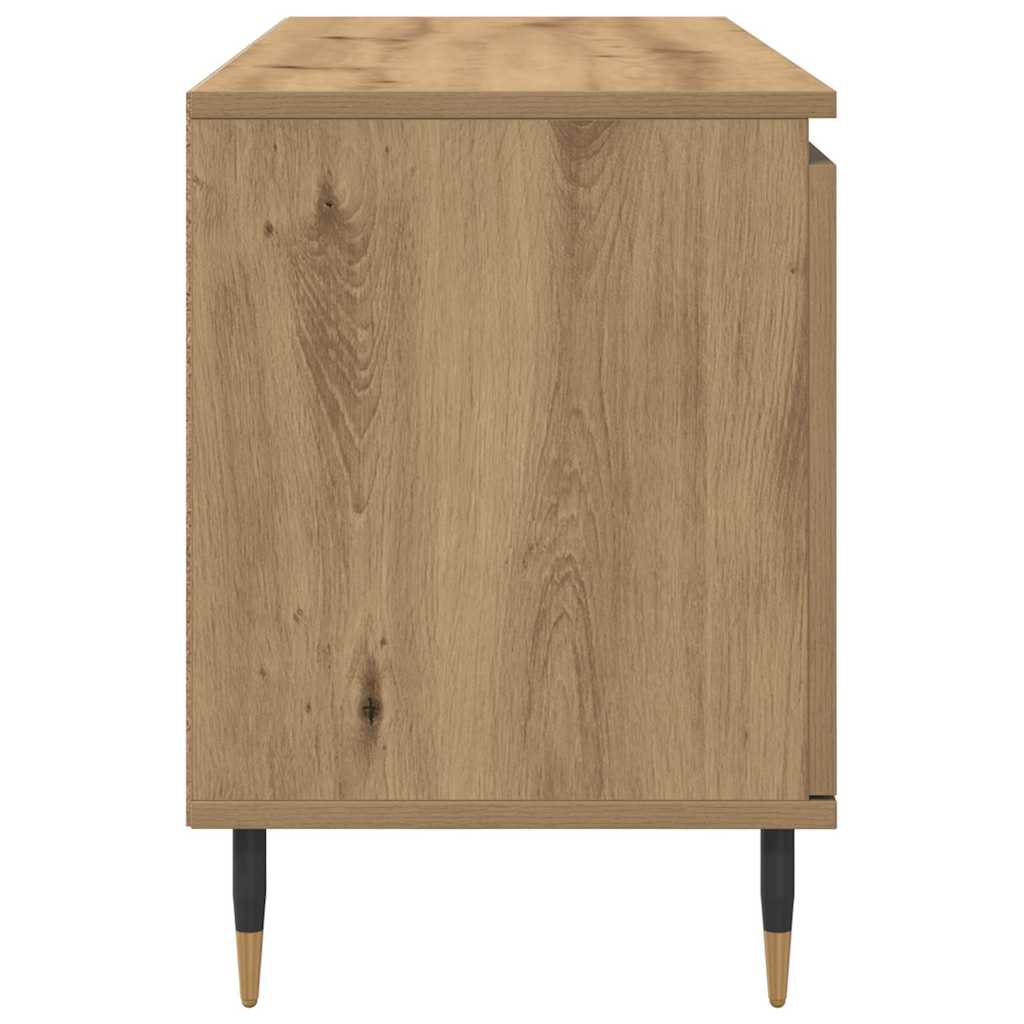 TV szekrény 104 x 35 x 50 cm Artisan tölgy Szerelt Fa