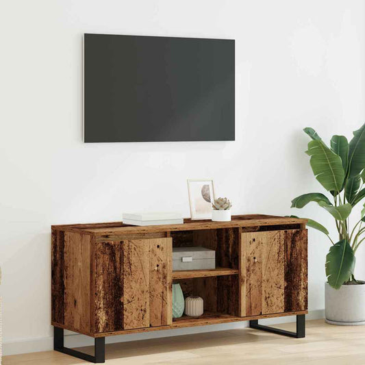 TV szekrény Öreg fa 104 x 35 x 50 cm Faanyag