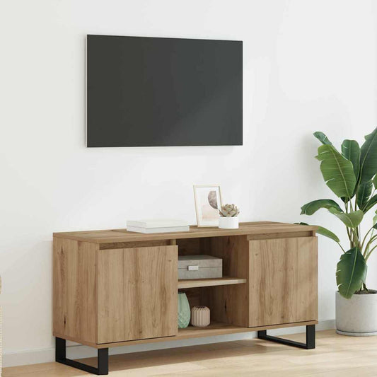 TV szekrény Artisan tölgy 104 x 35 x 50 cm Faanyag