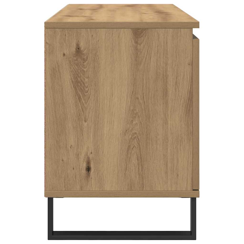 TV szekrény 104 x 35 x 50 cm Artisan tölgy Szerelt Fa