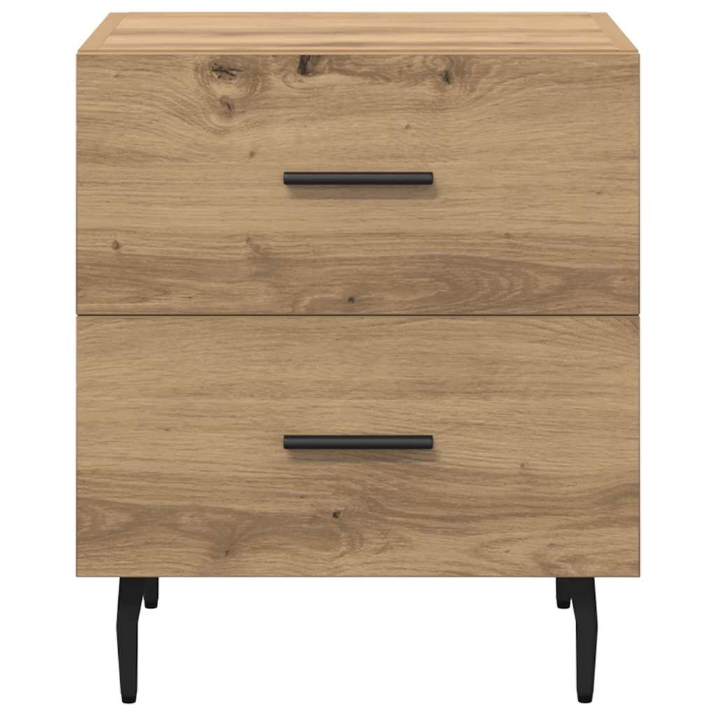 Éjjeliszekrény 2 db Artisan tölgy 40 x 35 x 47,5 cm Szerelt Fa