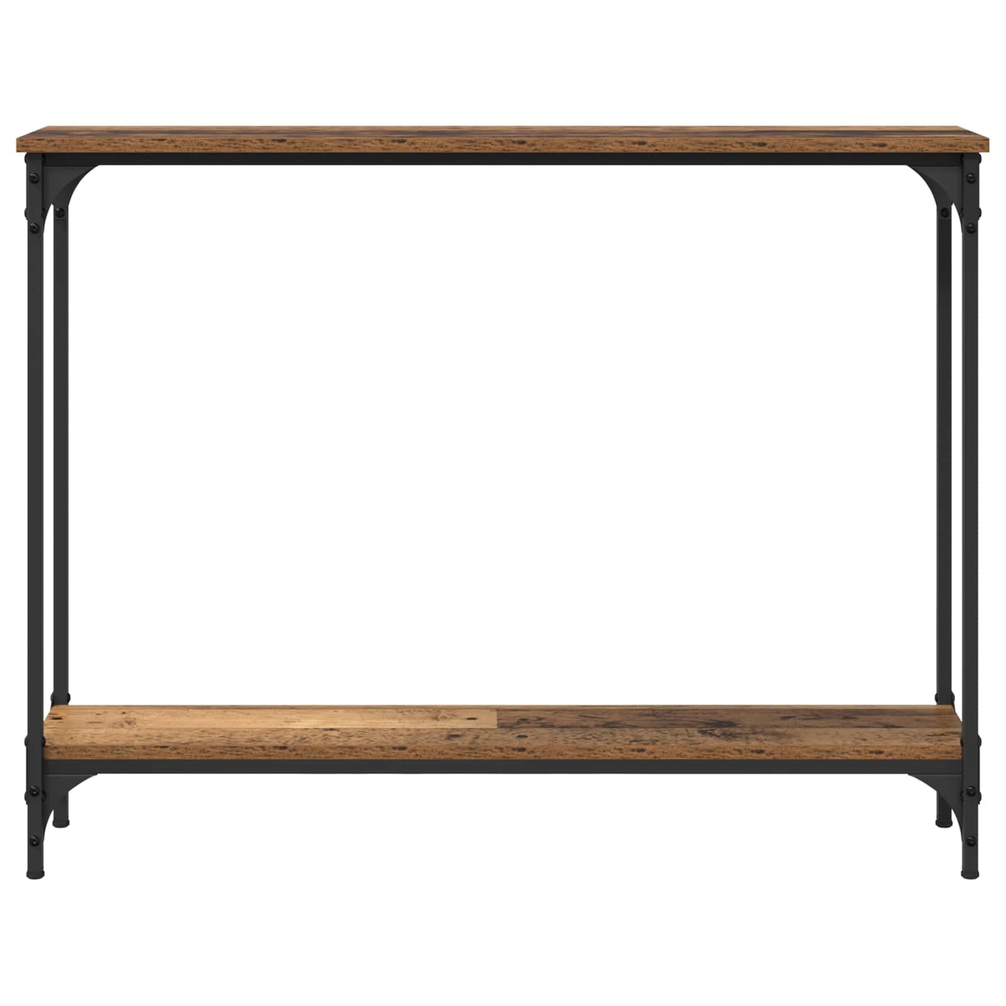 Konzolasztal Öreg fa 100 x 22,5 x 75 cm Szerelt Fa