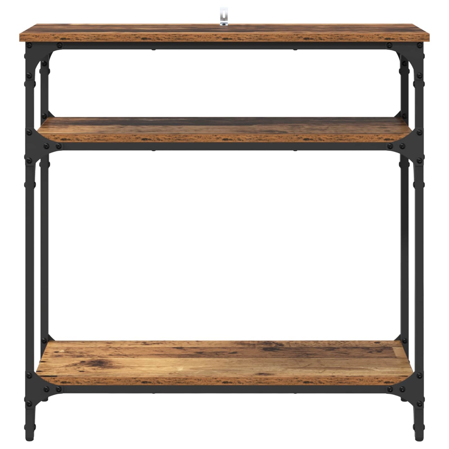 Konzolasztal Öreg fa 75 x 29 x 75 cm Szerelt Fa