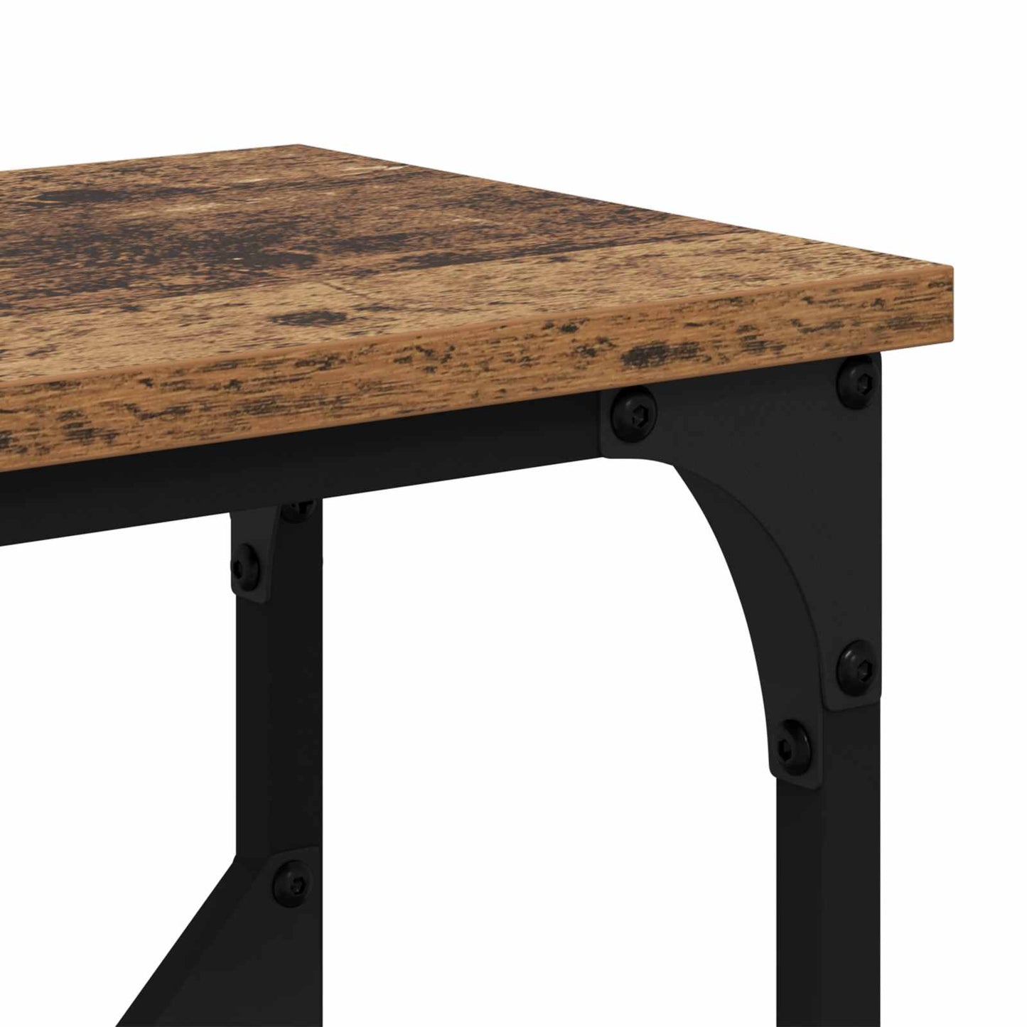 Konzolasztal Öreg fa 102 x 23 x 75 cm Szerelt Fa