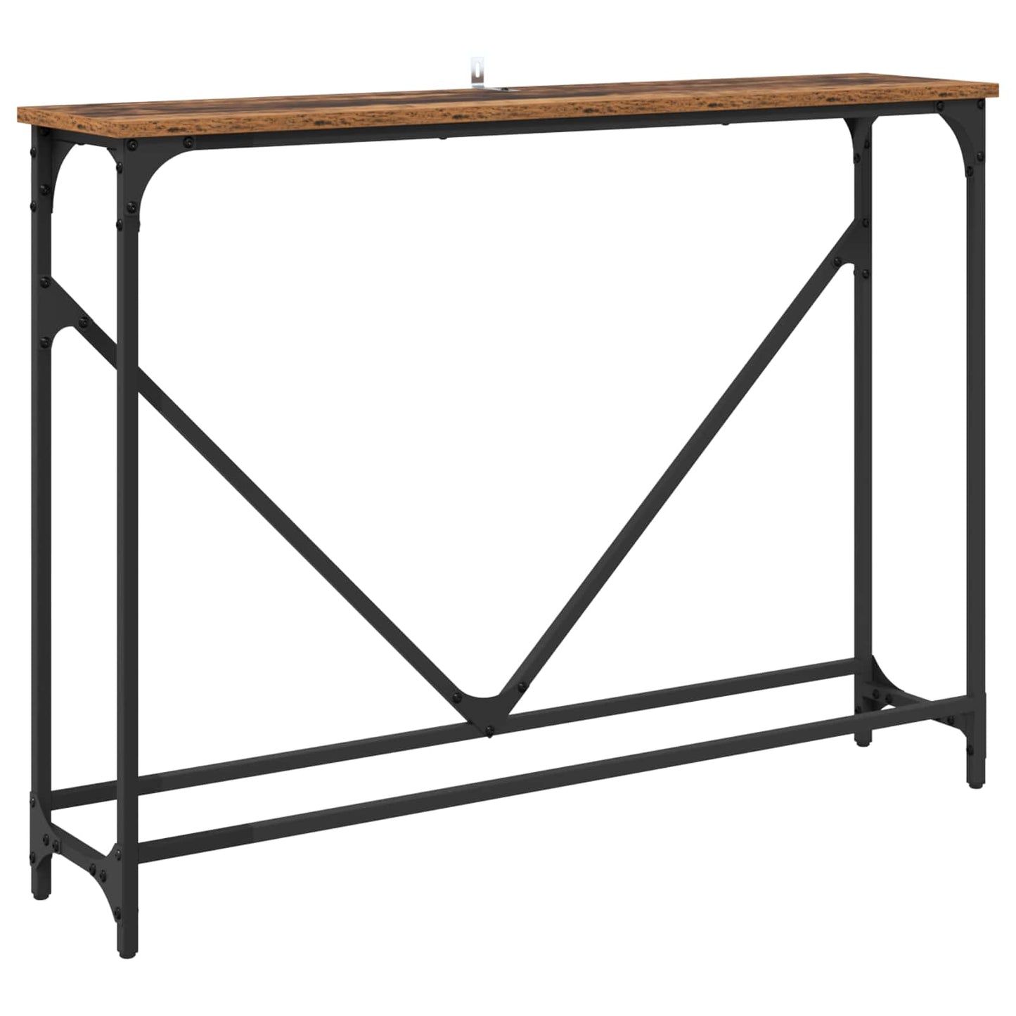 Konzolasztal Öreg fa 102 x 23 x 75 cm Szerelt Fa