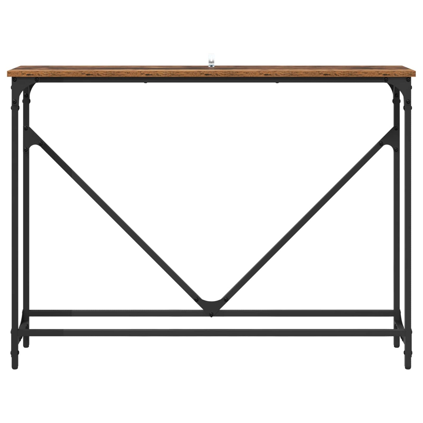 Konzolasztal Öreg fa 102 x 23 x 75 cm Szerelt Fa