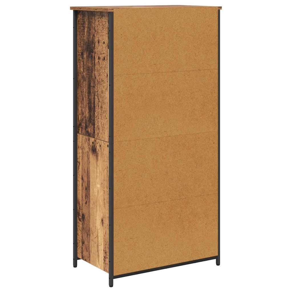 Magasfiú Öreg fa 62 x 36 x 121,5 cm Szerelt Fa