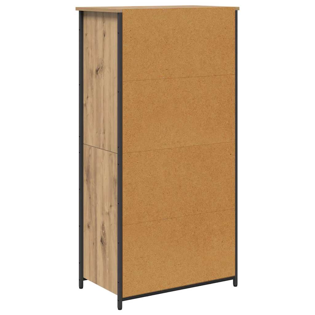Magasfiú Artisan tölgy 62 x 36 x 121,5 cm Szerelt Fa