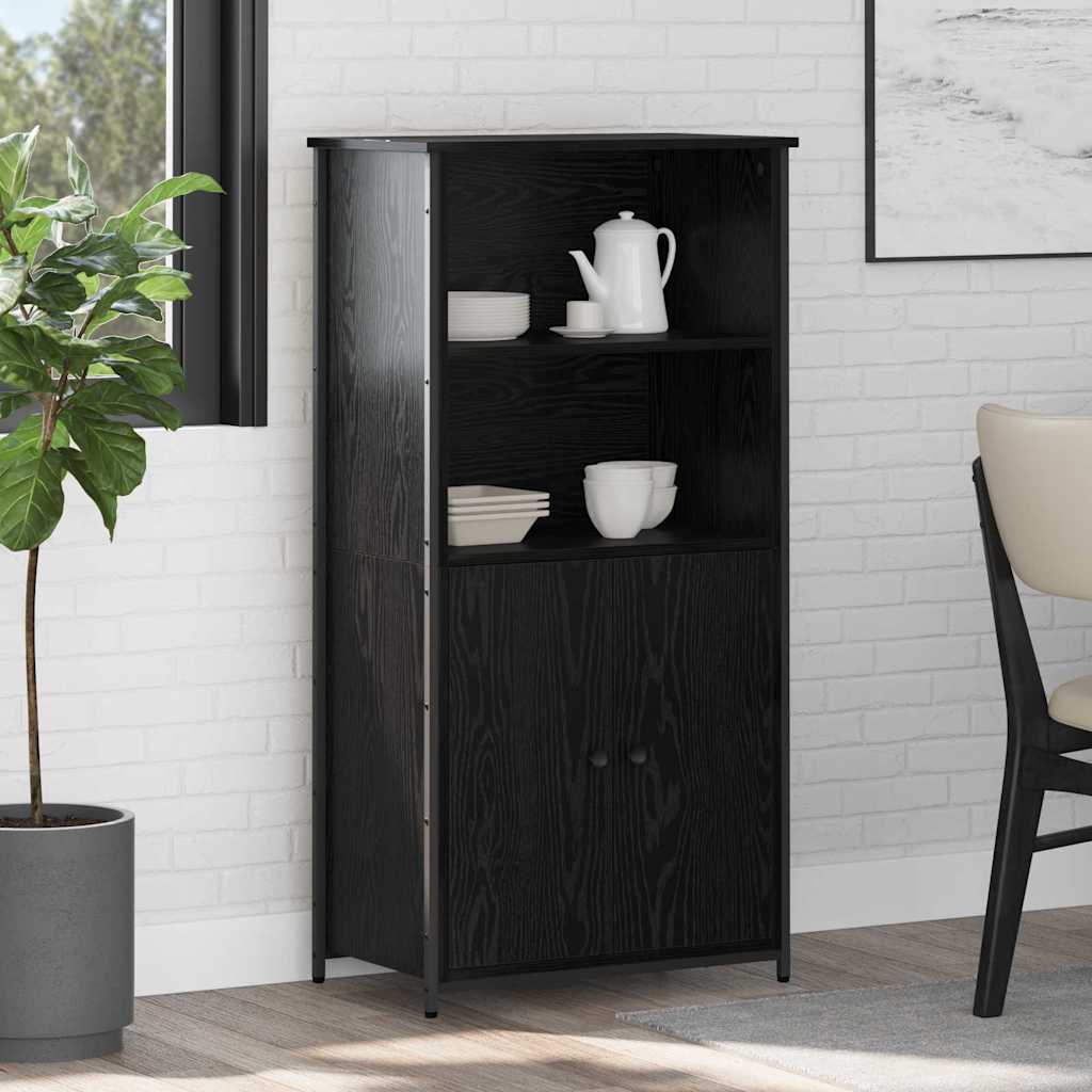 Magasfiú Fekete tölgy 62 x 36 x 121,5 cm Szerelt Fa
