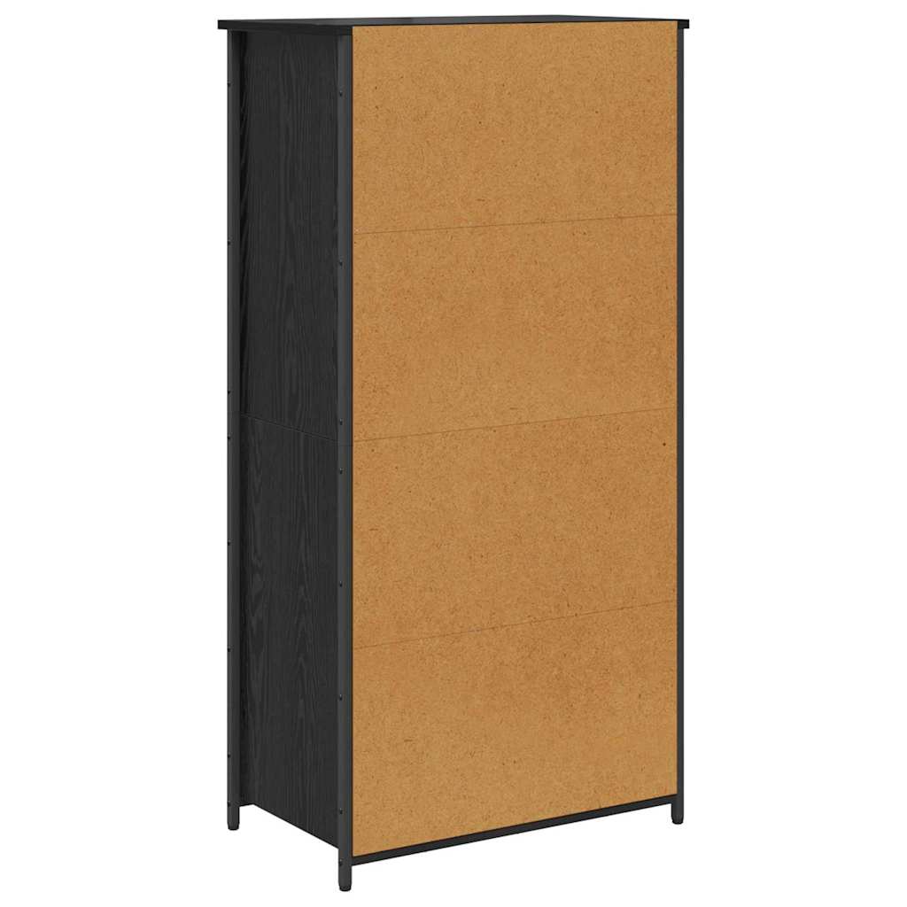 Magasfiú Fekete tölgy 62 x 36 x 121,5 cm Szerelt Fa