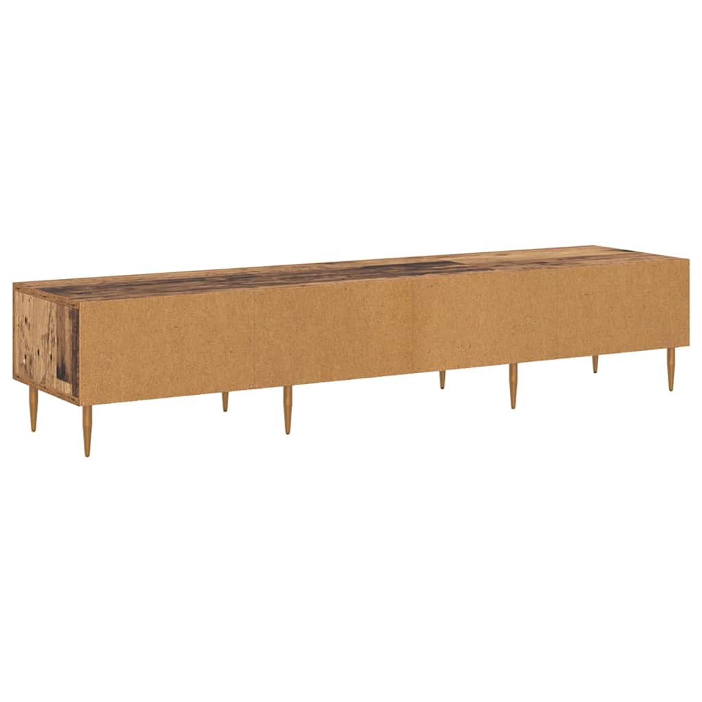 TV szekrény 150 x 36 x 30 cm Öreg fa Szerelt Fa