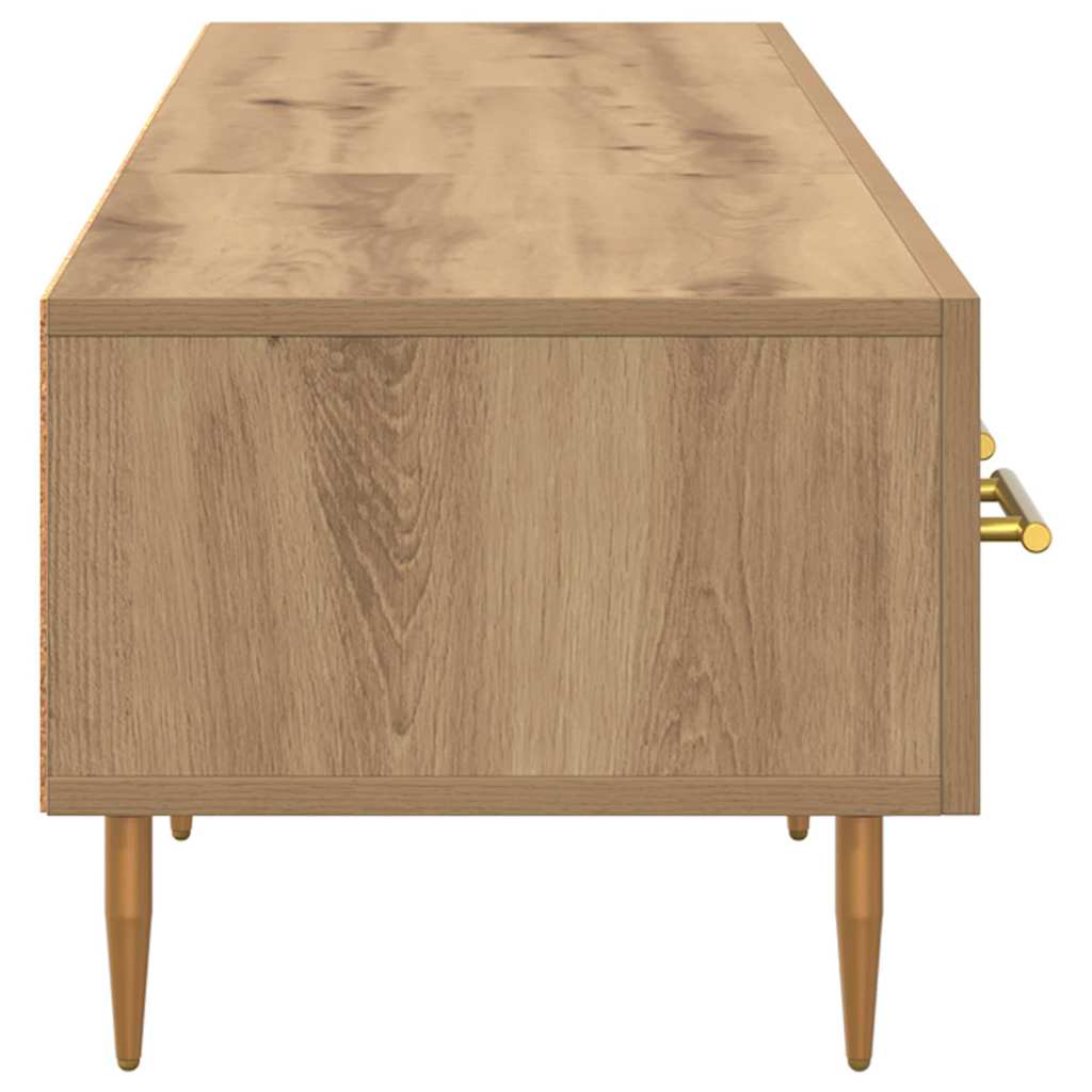 TV szekrény 150 x 36 x 30 cm Artisan tölgy Szerelt Fa