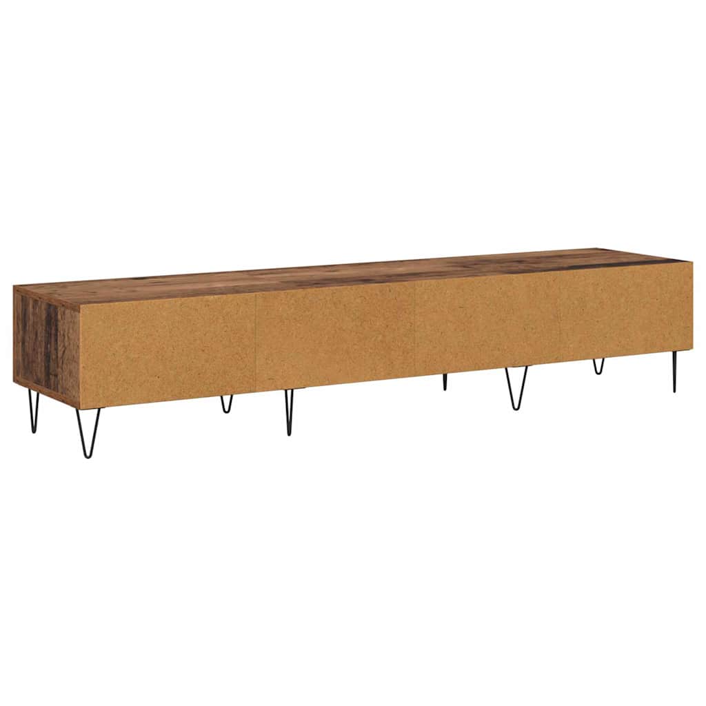 TV szekrény 150 x 36 x 30 cm Régi fa Szerelt Fa