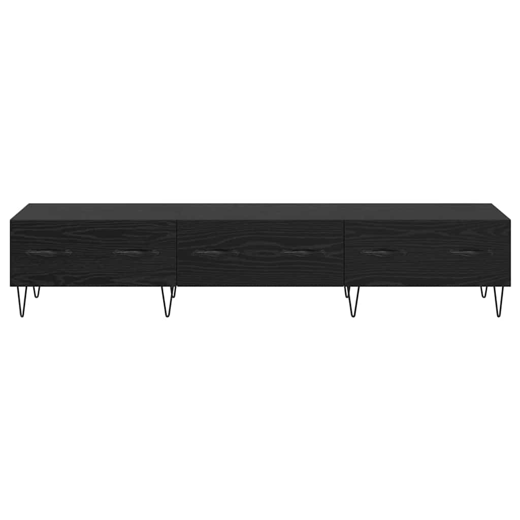 TV szekrény 150 x 36 x 30 cm Musta tammi Szerelt Fa