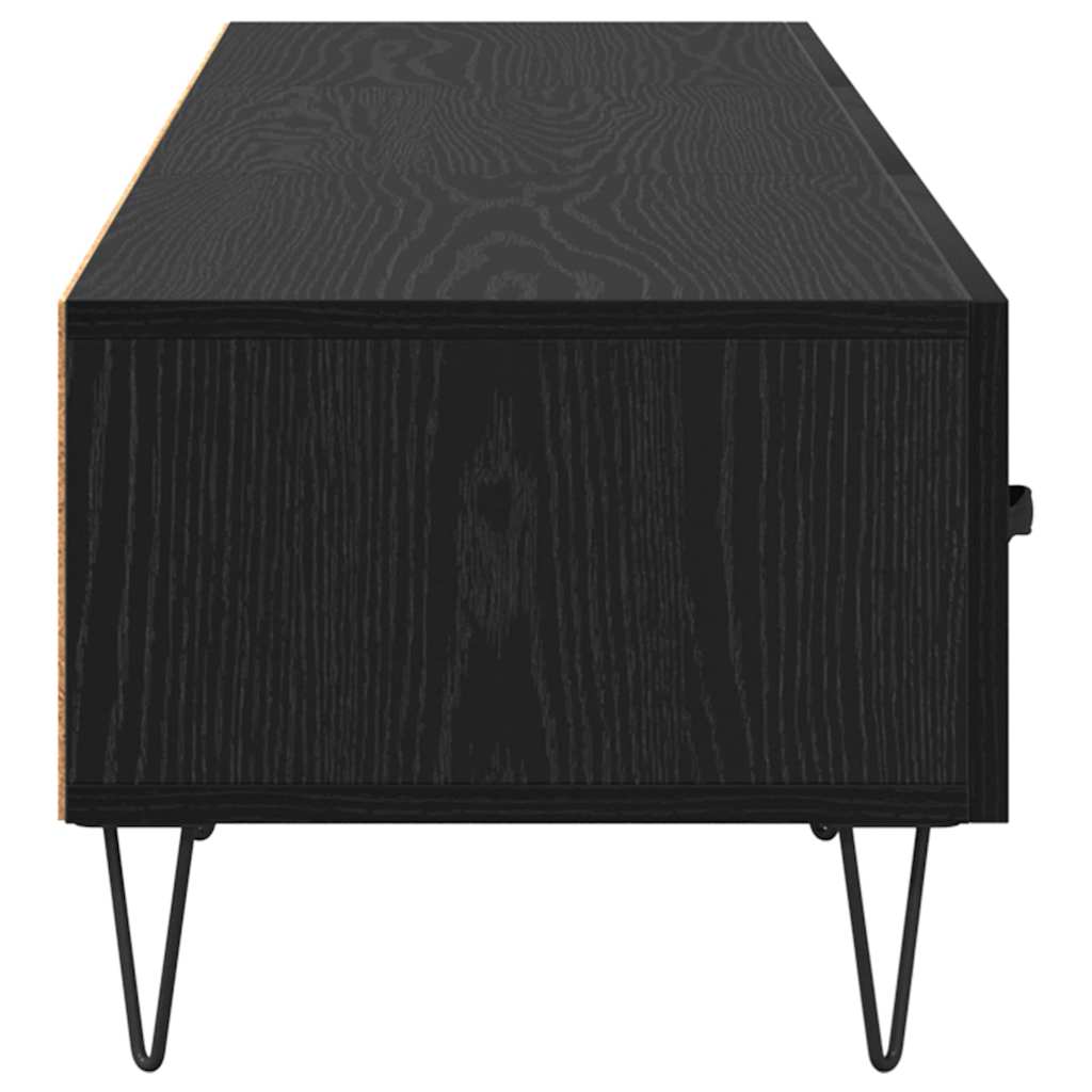 TV szekrény 150 x 36 x 30 cm Musta tammi Szerelt Fa