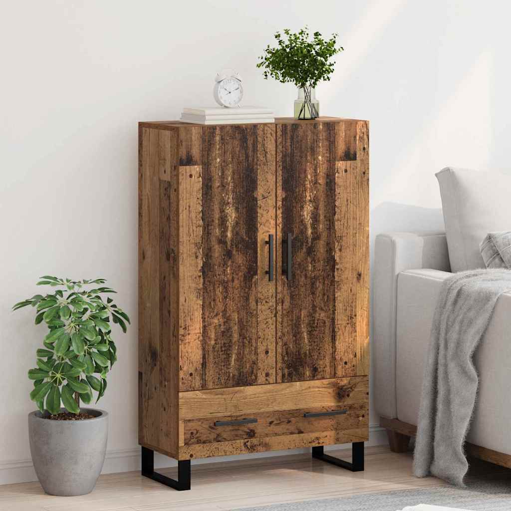 Magasfiú Öreg fa 69,5 x 30 x 115 cm Szerelt Fa
