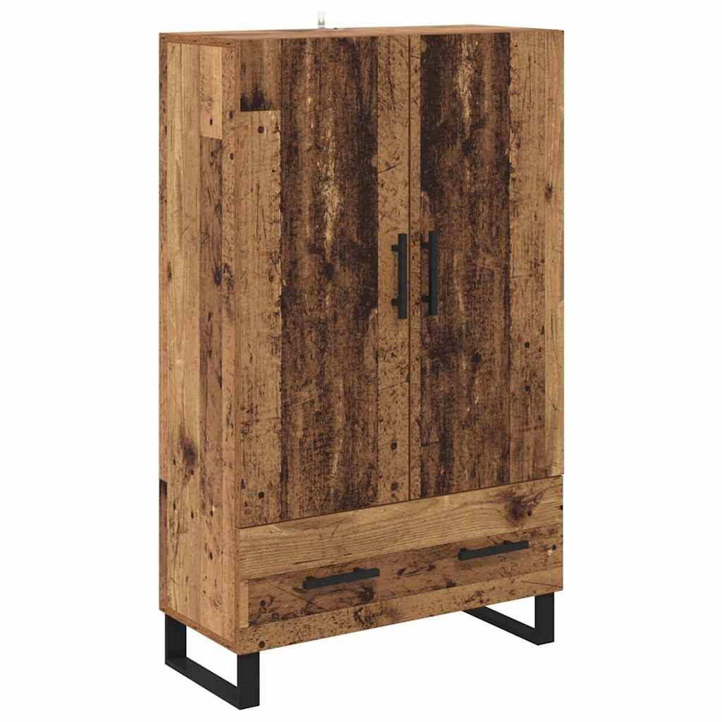 Magasfiú Öreg fa 69,5 x 30 x 115 cm Szerelt Fa