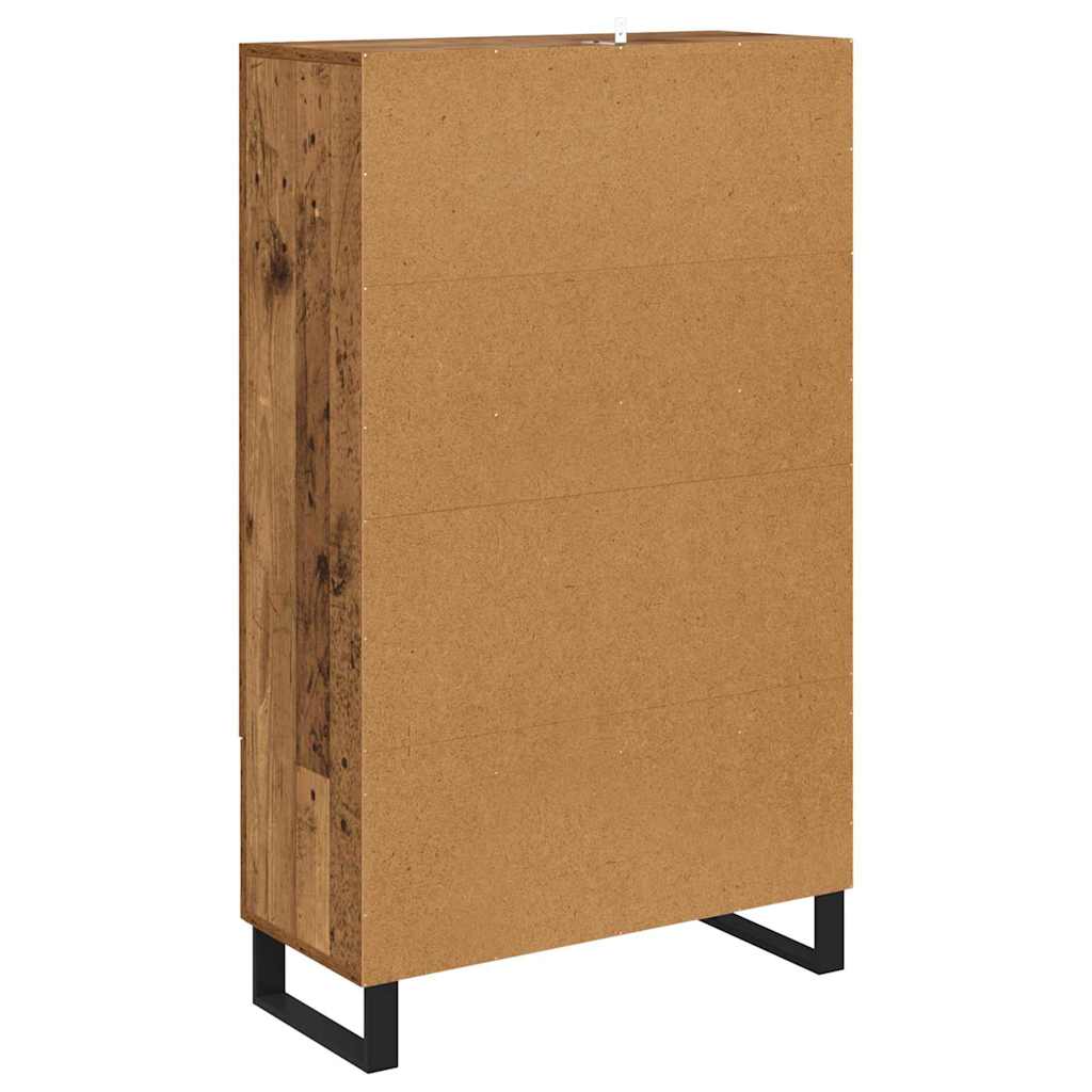 Magasfiú Öreg fa 69,5 x 30 x 115 cm Szerelt Fa