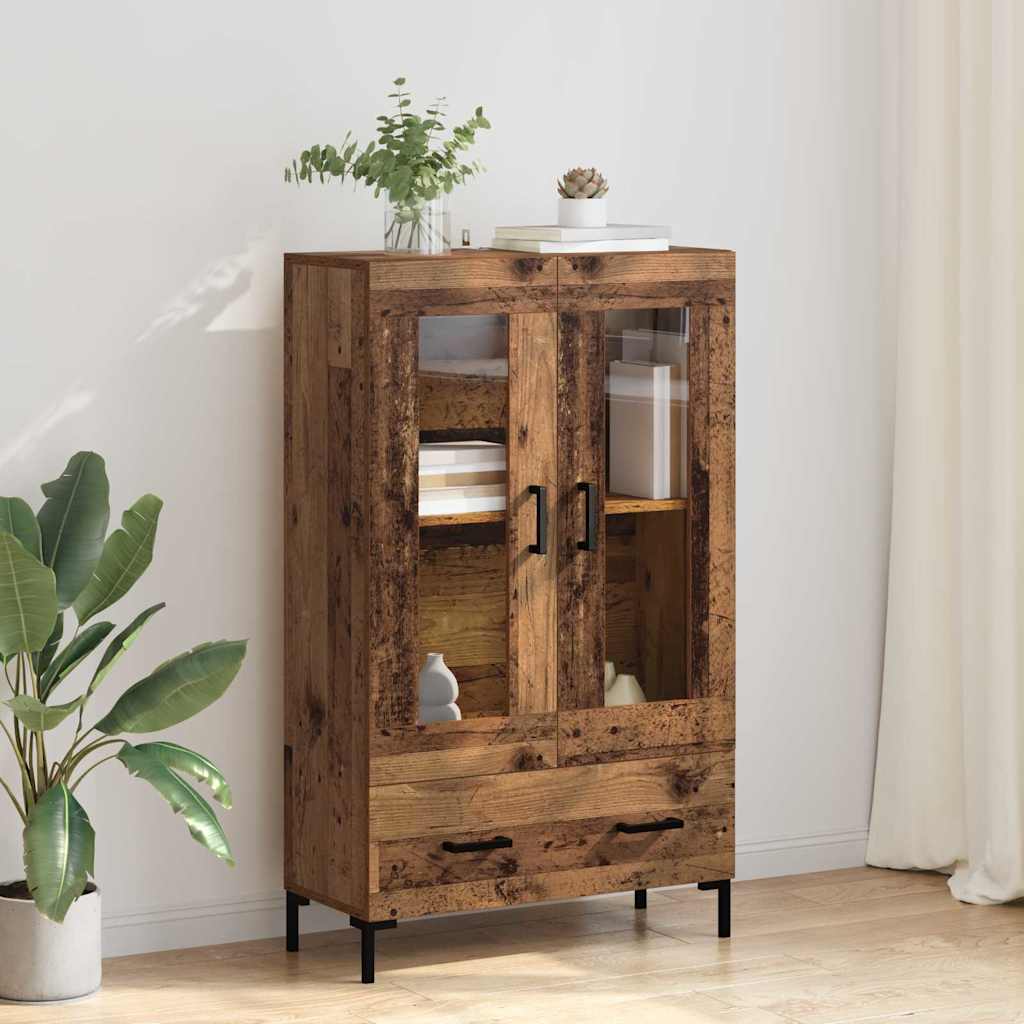 Magasfiú Öreg fa 69,5 x 31 x 115 cm Szerelt Fa