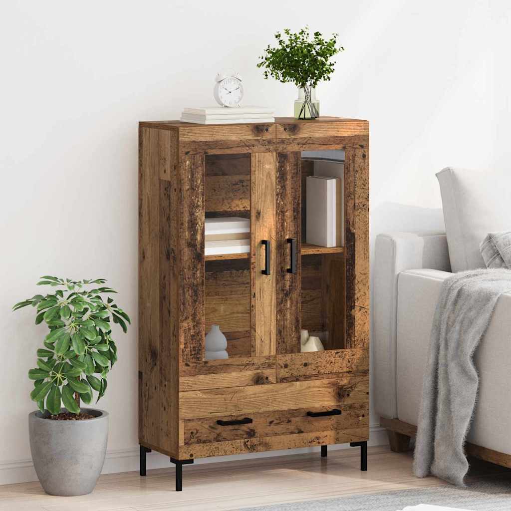 Magasfiú Öreg fa 69,5 x 31 x 115 cm Szerelt Fa