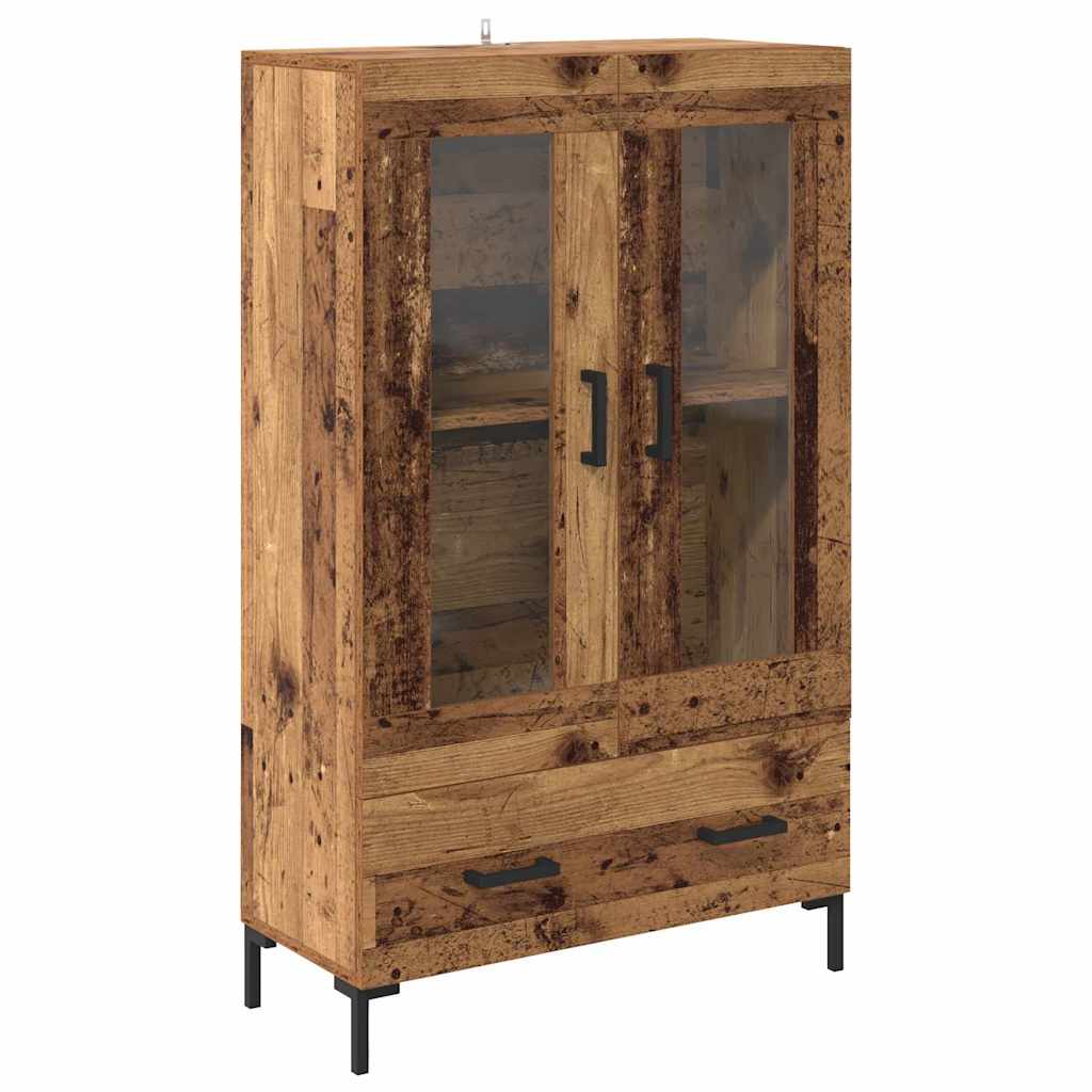 Magasfiú Öreg fa 69,5 x 31 x 115 cm Szerelt Fa