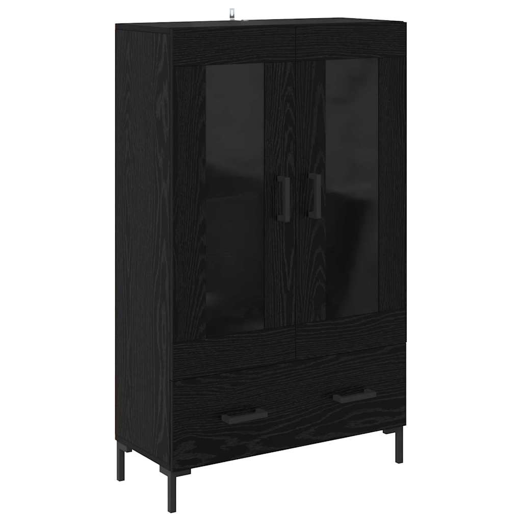 Magasfiú Fekete tölgy 69,5 x 31 x 115 cm Szerelt Fa
