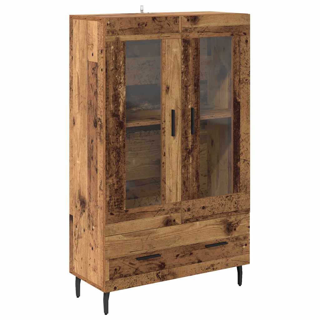 Magasfiú Öreg fa 69,5 x 31 x 115 cm Szerelt Fa
