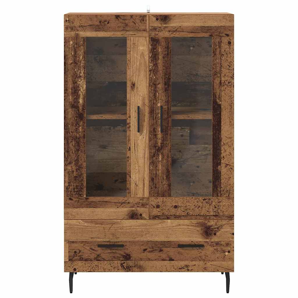Magasfiú Öreg fa 69,5 x 31 x 115 cm Szerelt Fa