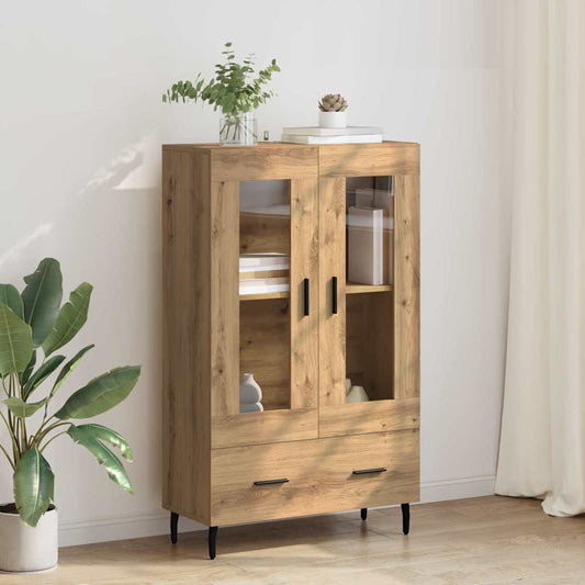 Magasfiú fiókkal Artisan tölgy 69,5 x 31 x 115 cm Faanyag