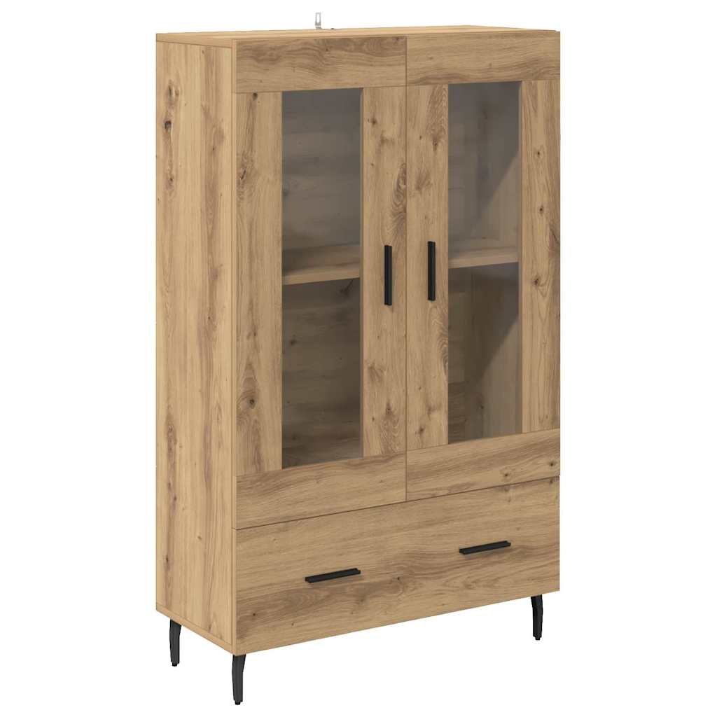 Magasfiú Artisan tölgy 69,5 x 31 x 115 cm Szerelt Fa