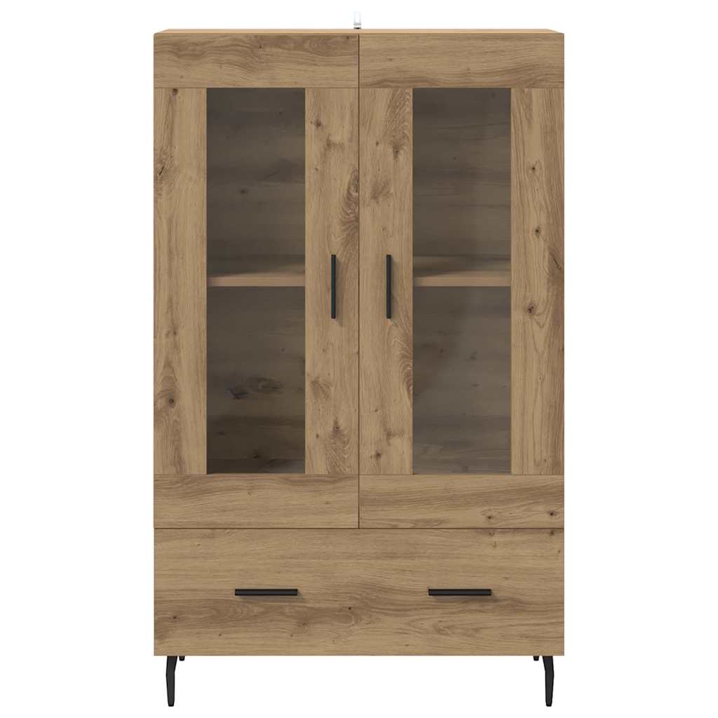 Magasfiú Artisan tölgy 69,5 x 31 x 115 cm Szerelt Fa