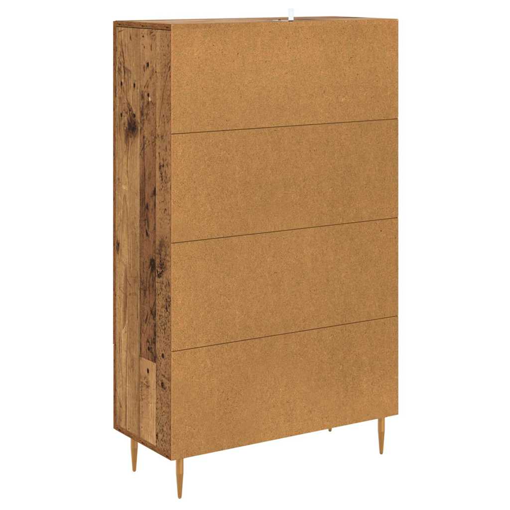 Magasfiú Öreg fa 69,5 x 31 x 115 cm Szerelt Fa