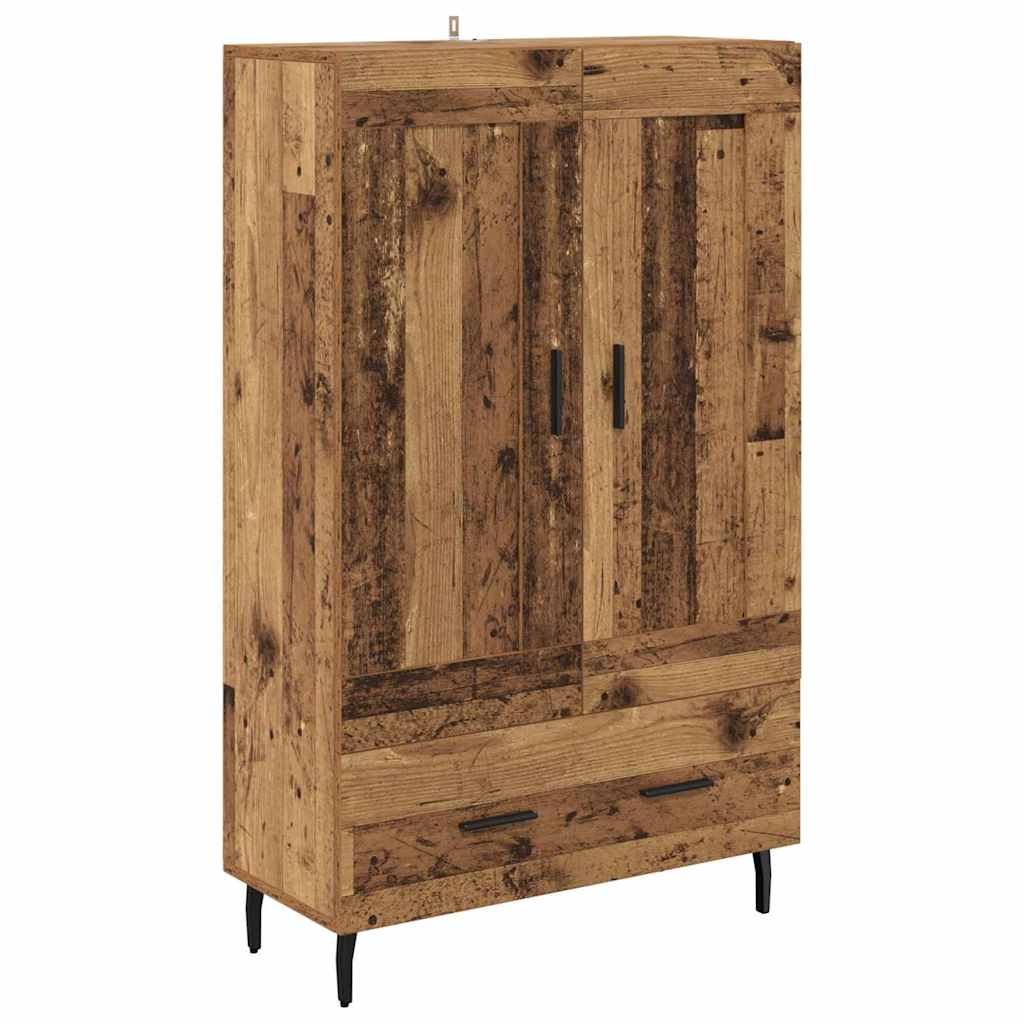 Magasfiú Öreg fa 69,5 x 31 x 115 cm Szerelt Fa