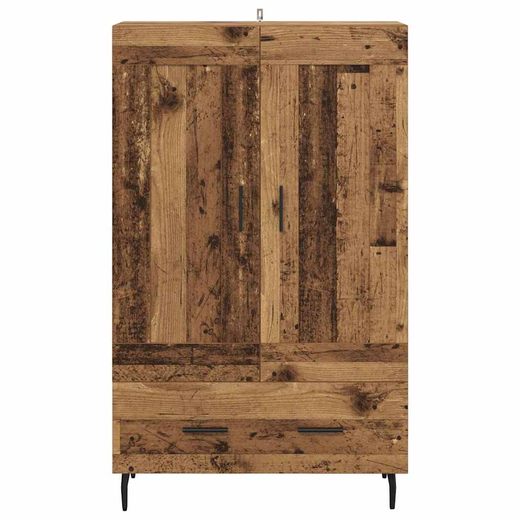 Magasfiú Öreg fa 69,5 x 31 x 115 cm Szerelt Fa