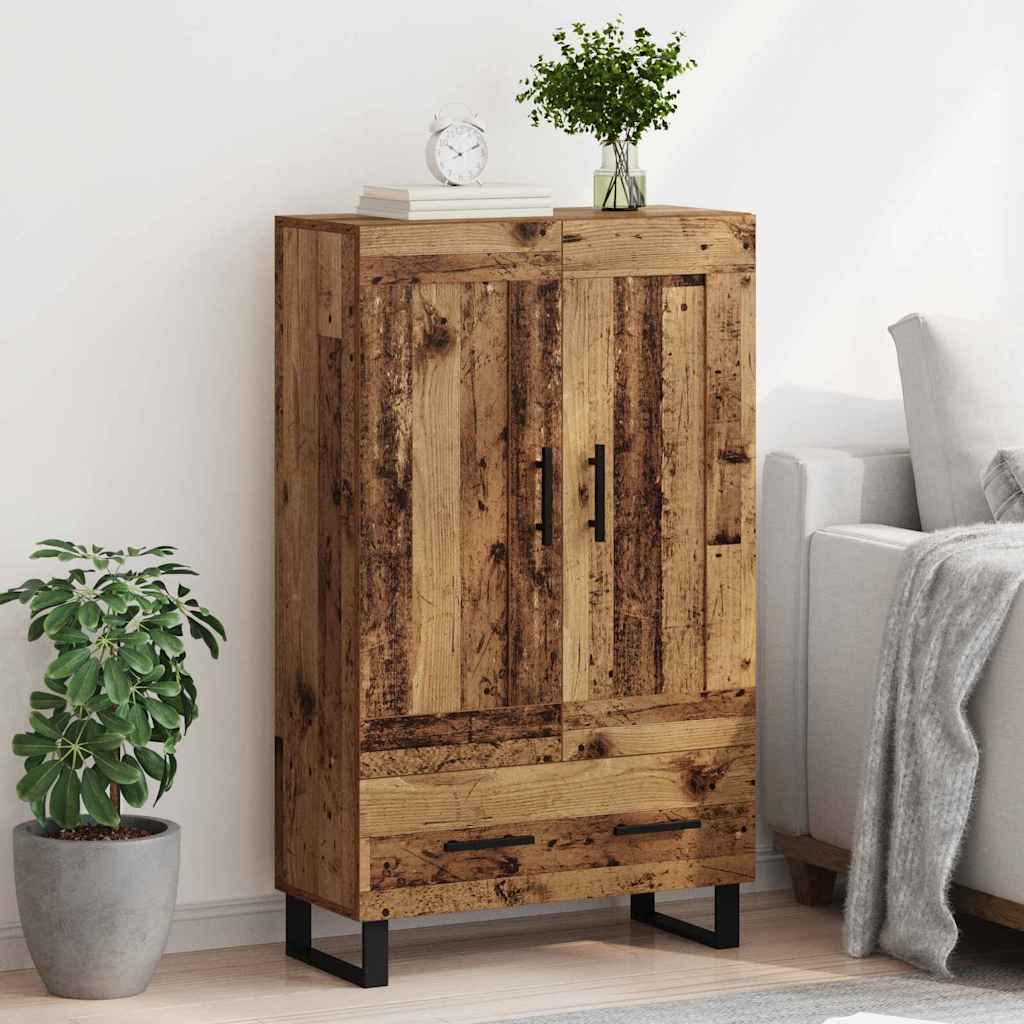 Magasfiú Öreg fa 69,5 x 31 x 115 cm Szerelt Fa
