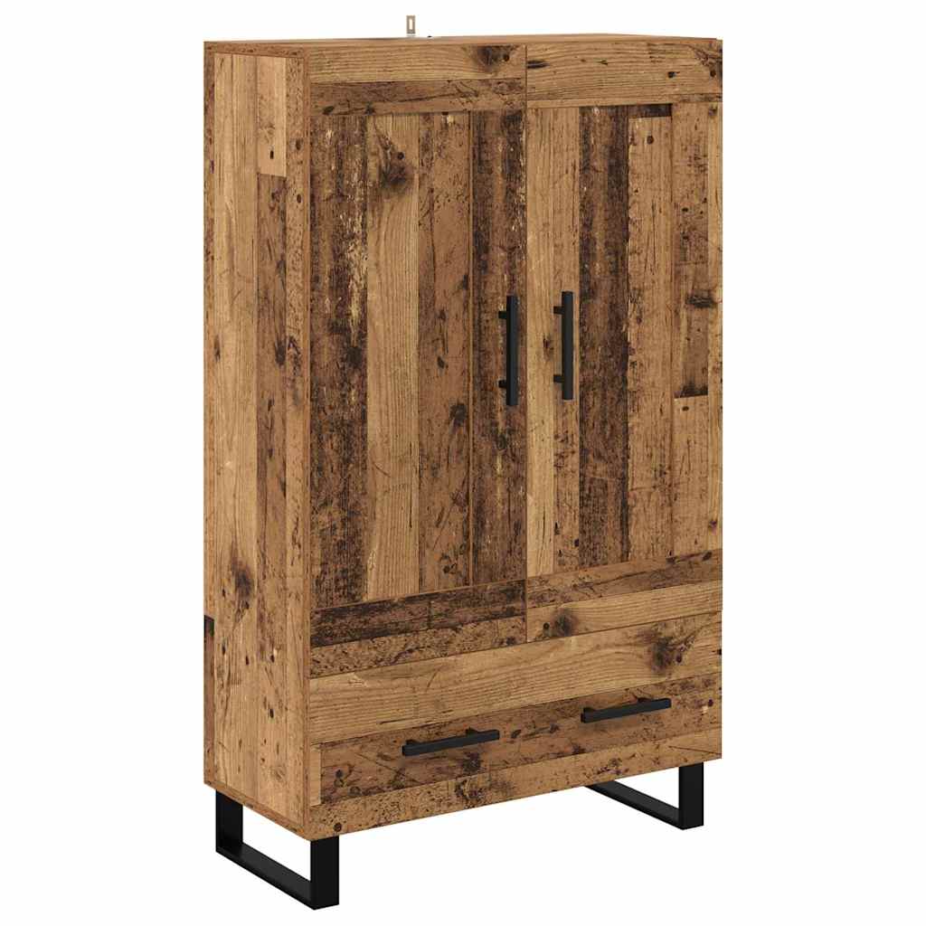 Magasfiú Öreg fa 69,5 x 31 x 115 cm Szerelt Fa