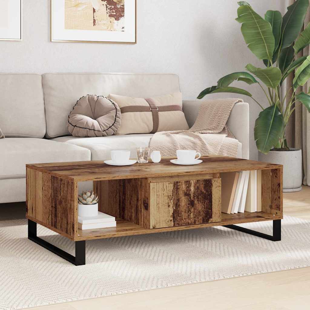 Dohányzóasztal Öreg fa 104 x 60 x 35 cm Szerelt Fa