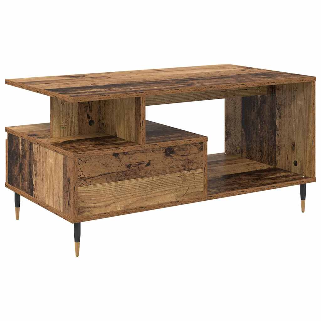 Dohányzóasztal Öreg fa 90 x 49 x 45 cm Szerelt Fa