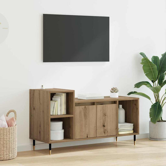 TV szekrény Artisan tölgy 100 x 35 x 55 cm Faanyag