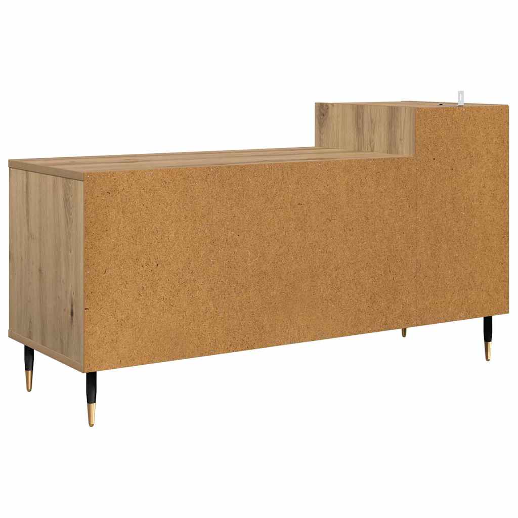 TV szekrény 100 x 35 x 55 cm Artisan tölgy Szerelt Fa