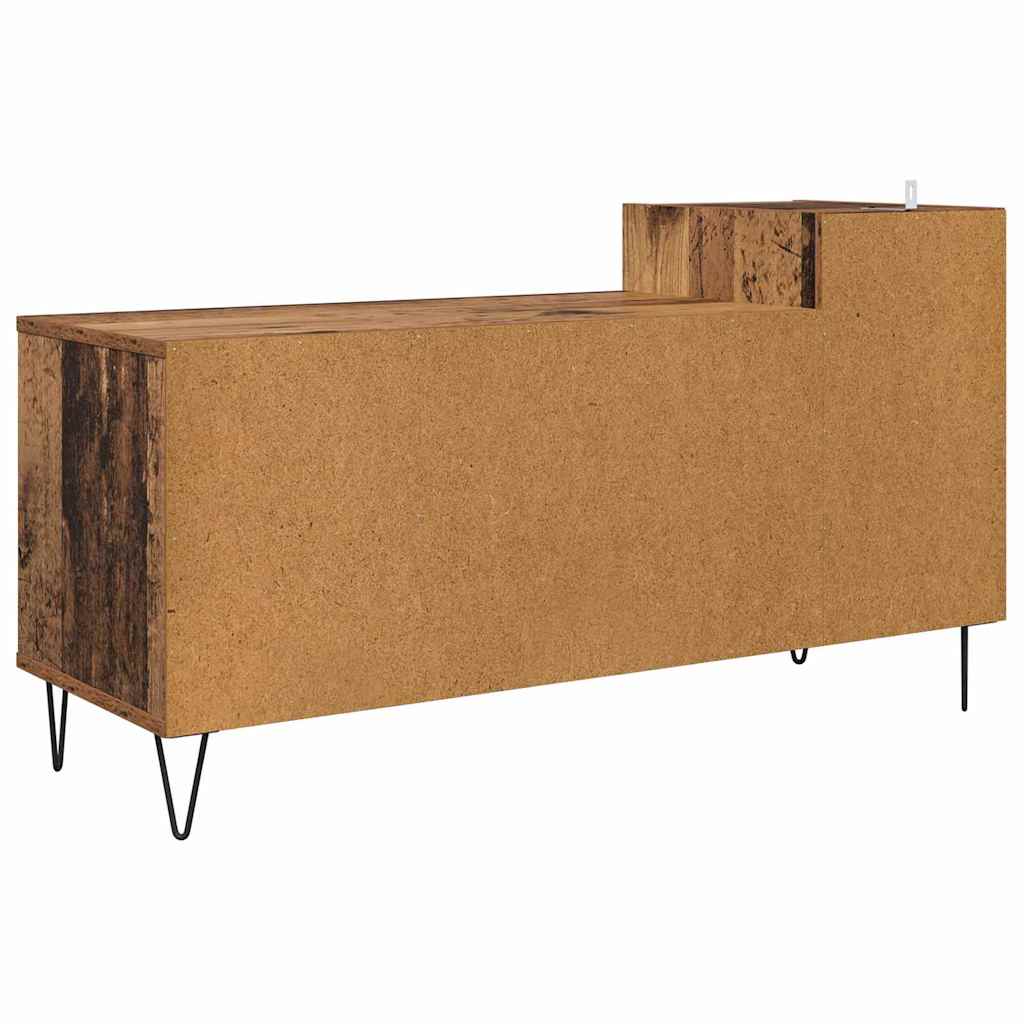 TV szekrény 100 x 35 x 55 cm Öreg fa Szerelt Fa