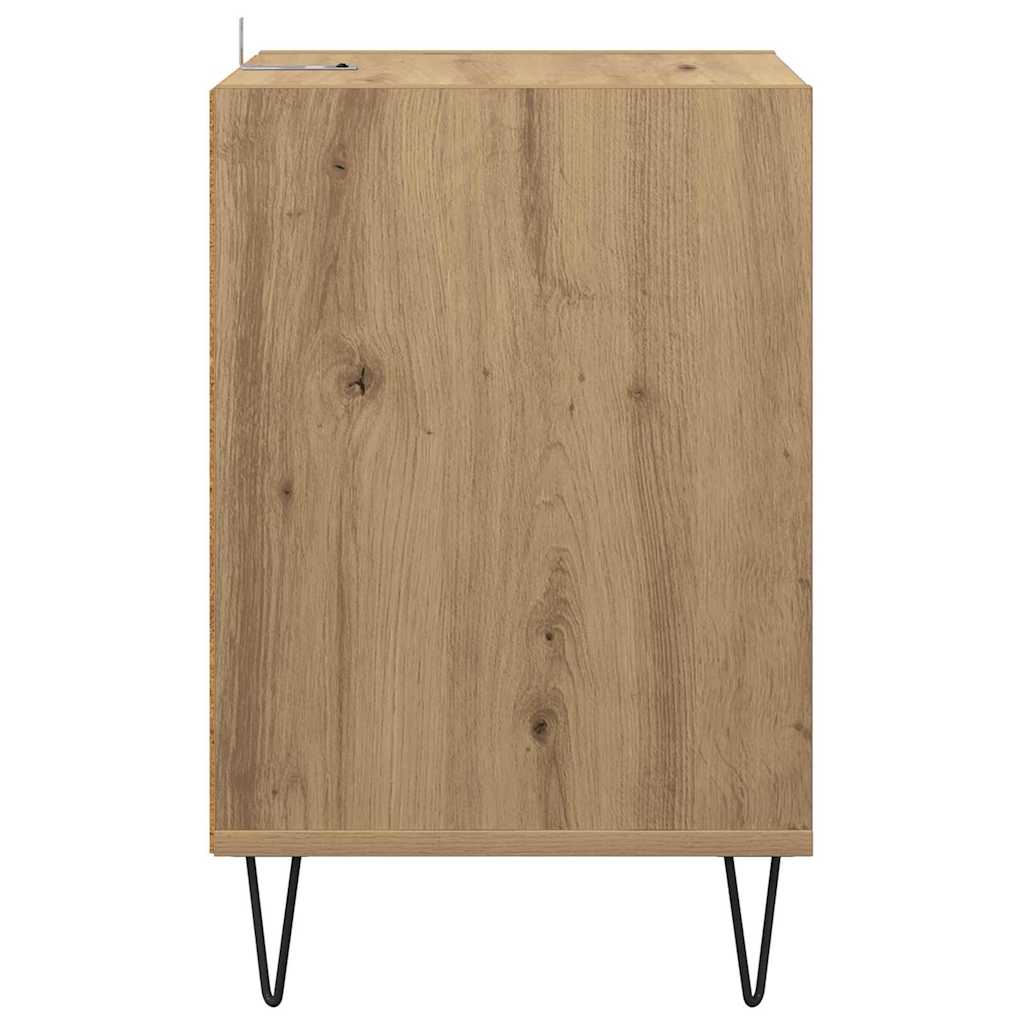TV szekrény 100 x 35 x 55 cm Artisan tölgy Szerelt Fa