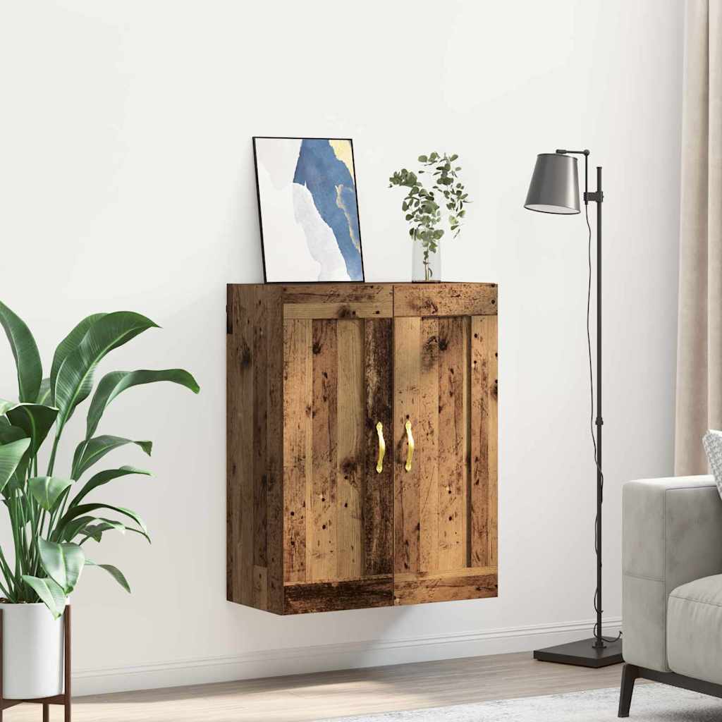 Fali szekrény Öreg fa 69,5 x 34 x 90 cm Szerelt Fa