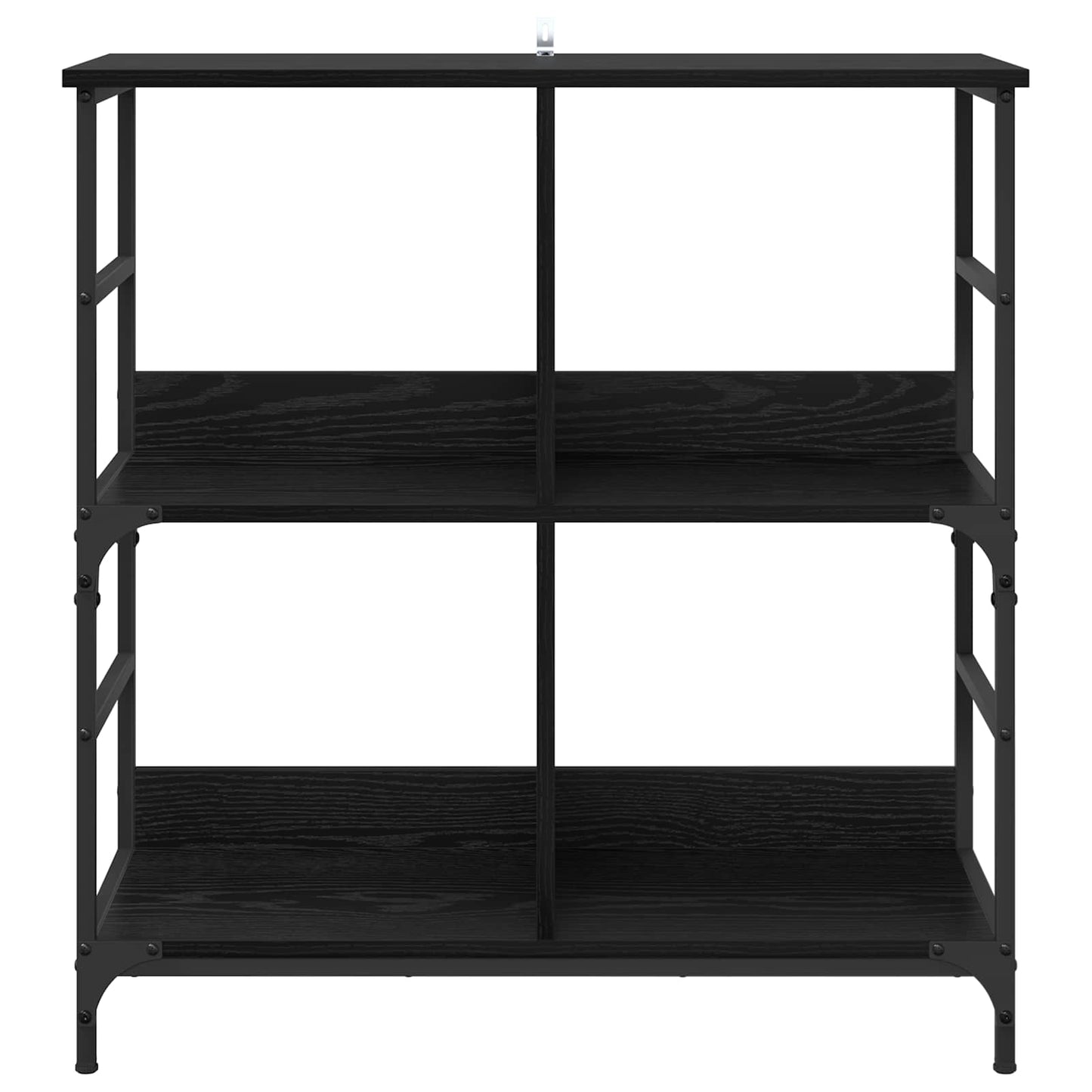 Könyvespolc 4 szintes 78.5 x 33 x 82 cm Szerelt Fa Musta tammi
