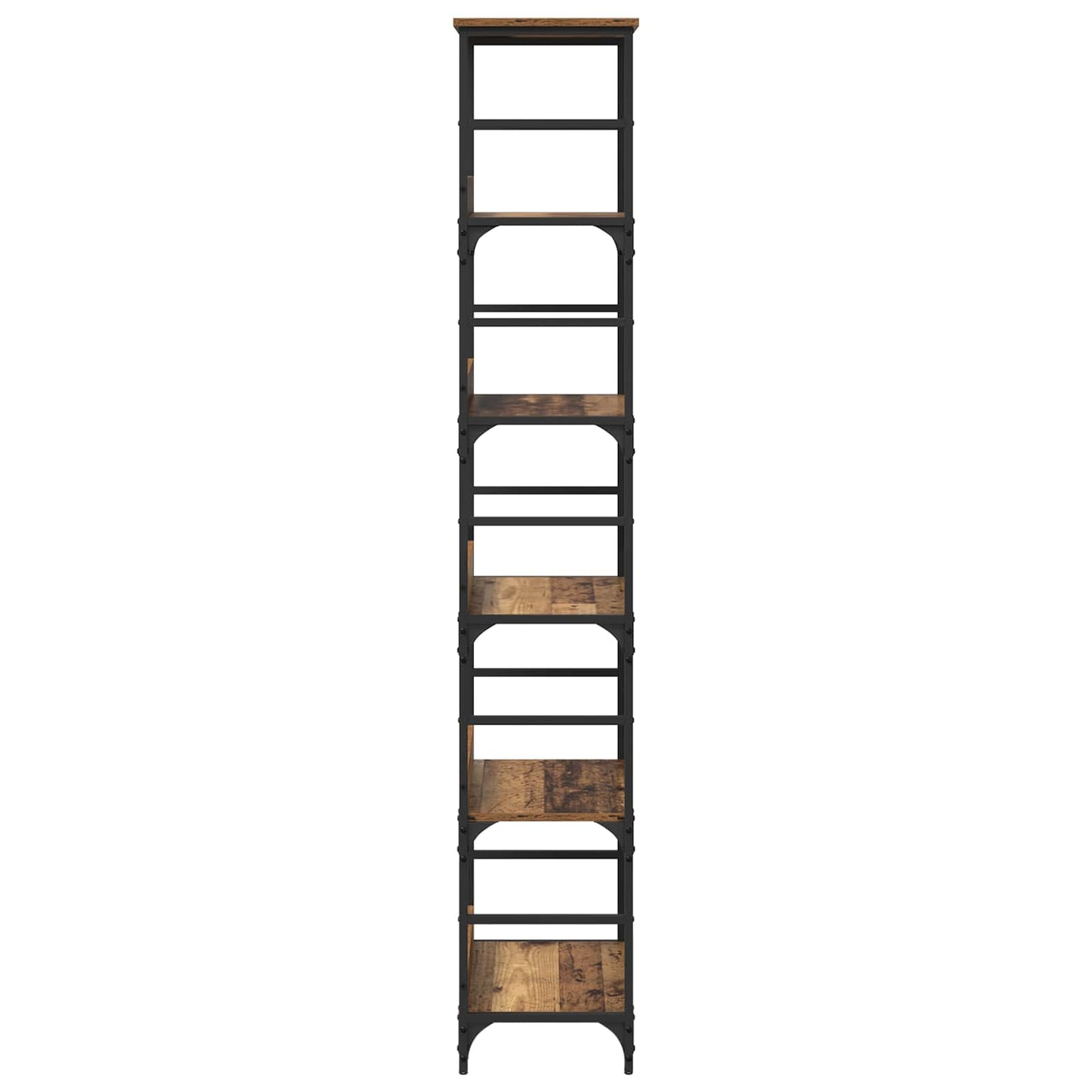 Könyvespolc Öreg fa 50 x 33 x 188,5 cm Faanyag