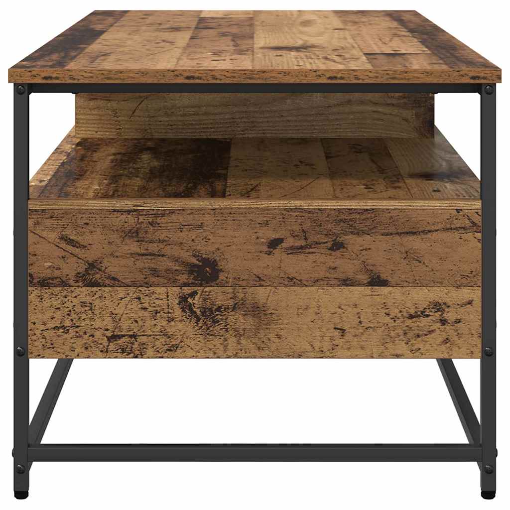 Dohányzóasztal Öreg fa 100 x 51 x 45 cm Szerelt Fa