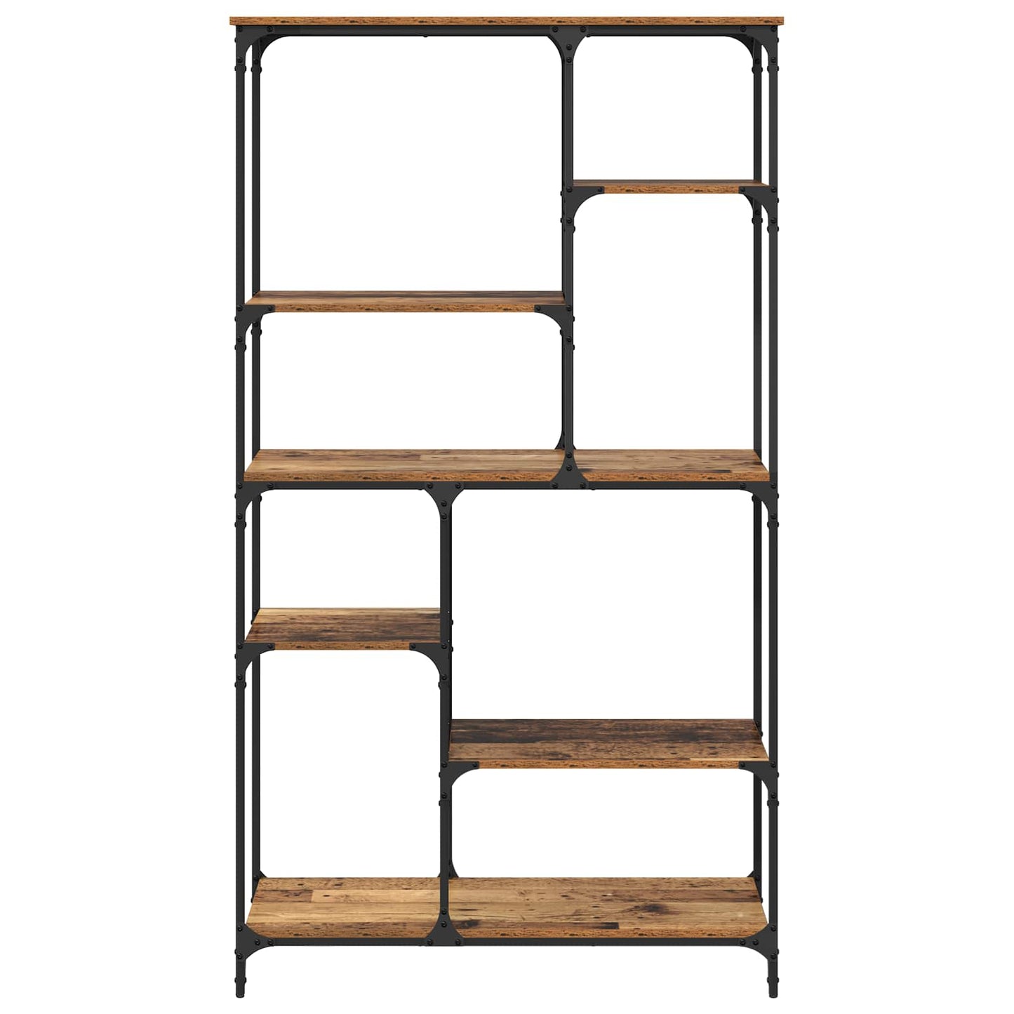 Könyvespolc Öreg fa 99 x 35,5 x 176 cm Faanyag