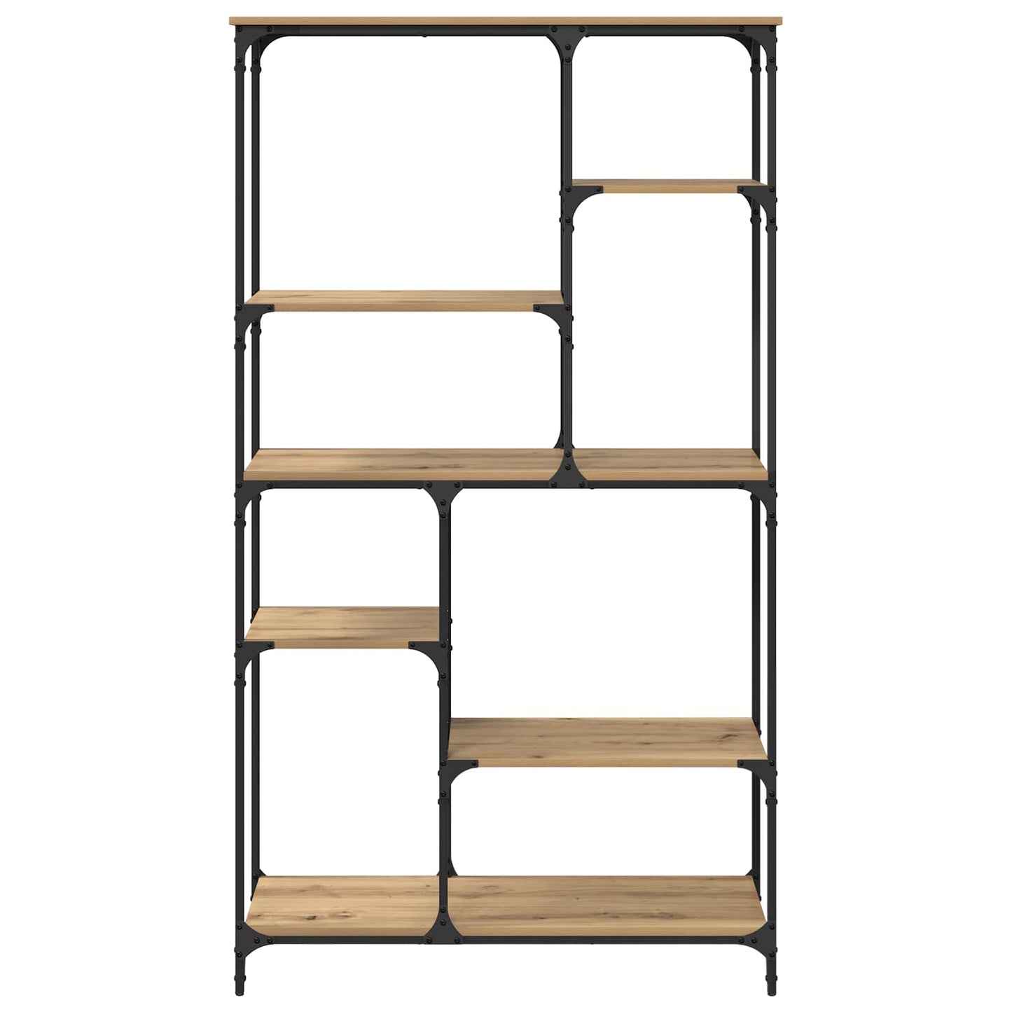 Könyvespolc 5 szintes 99 x 35,5 x 176 cm Faanyag Artisan tölgy