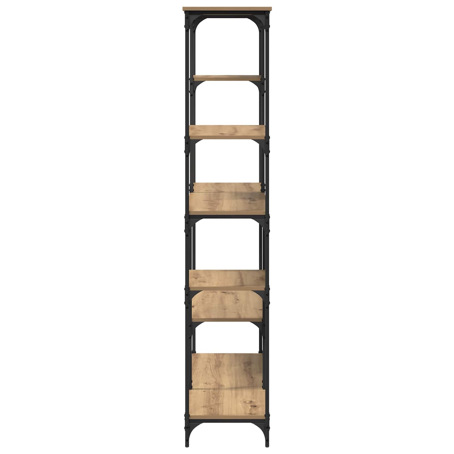Könyvespolc 5 szintes 99 x 35,5 x 176 cm Faanyag Artisan tölgy