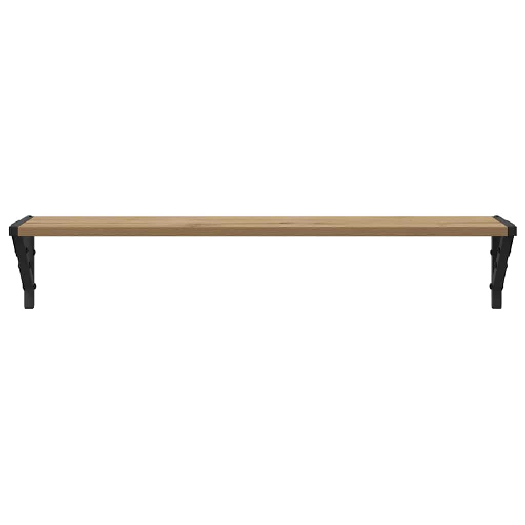 Falpolcok Falra szerelhető 2 pcs Artisan tölgy Szerelt Fa